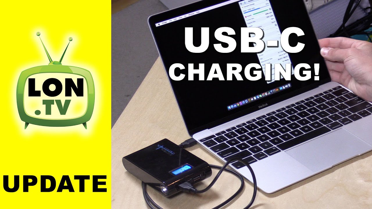 do only mac battery charger works for new usb c macbook